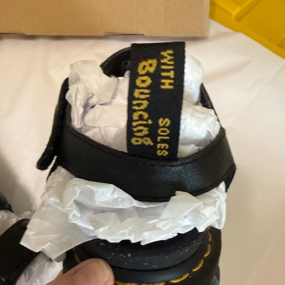 Dr. Martens Black Chunky Sandals - Picture 11 of 12